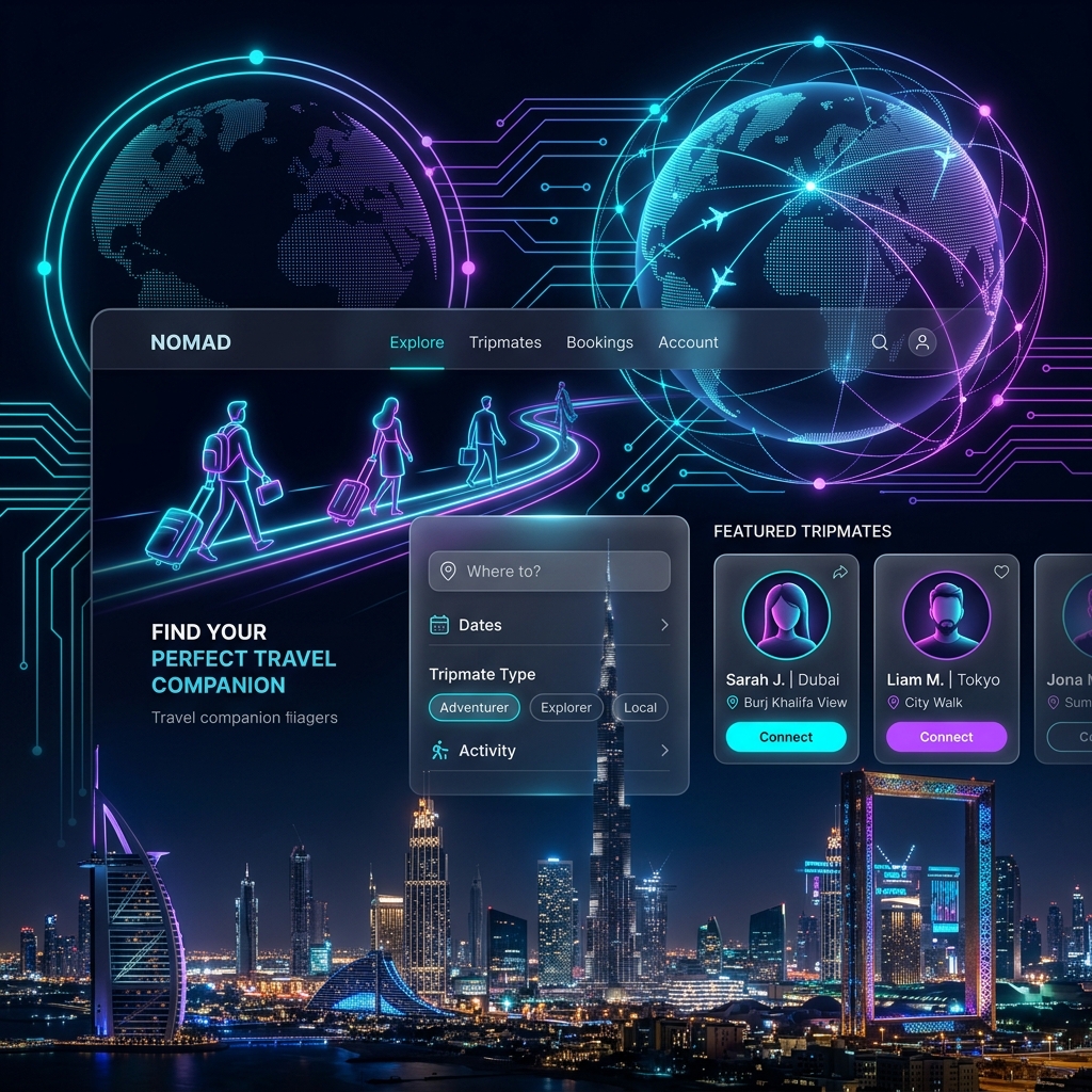 Travel Companion Network Visual
